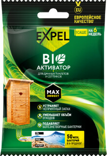 Биоактиватор для дачных туалетов EXPEL саше 75 г
